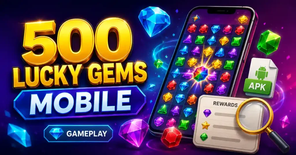 500 Lucky Gems Guide India: 500x Feature + ₹500 Reward Check